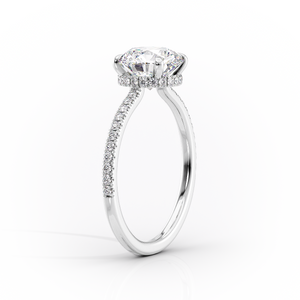 The Aline Set With A 1.5 Carat Marquise Moissanite