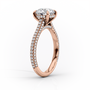 The Rachel Set With A 2 Carat Marquise Lab Diamond