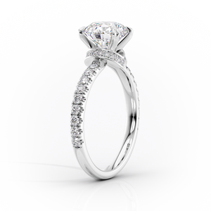 The Sofia Set With A 4 Carat Marquise Moissanite
