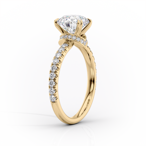 The Sofia Set With A 4 Carat Marquise Moissanite