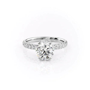The Sofia Set With A 1 Carat Round Lab Diamond