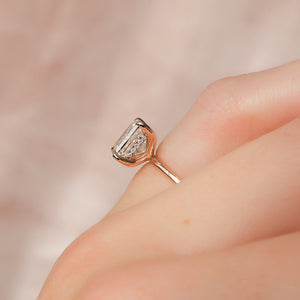 The Kamellie Set With A 2 Carat Princess Lab Diamond
