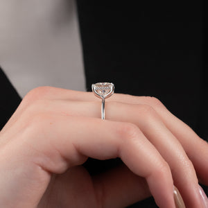 The Kamellie Set With A 1 Carat Princess Lab Diamond
