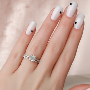 The Pave Kamellie Set With A 1 Carat Cushion Lab Diamond