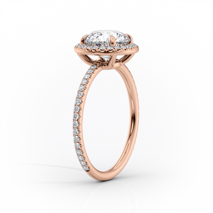 The Michelle Set With A 3 Carat Marquise Lab Diamond