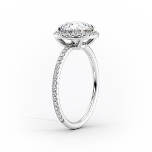 The Michelle Set With A 1 Carat Marquise Lab Diamond