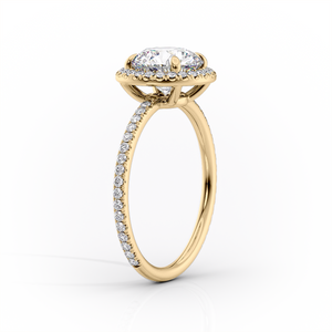 The Michelle Set With A Marquise Moissanite