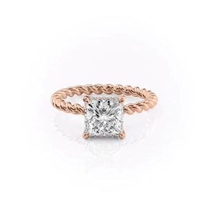 The Alice Set With A Princess Moissanite