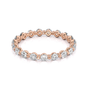 1ct Round Shared Prong Eternity