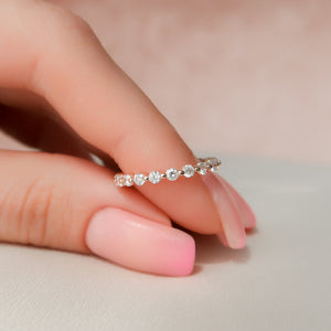 1ct Round Shared Prong Eternity