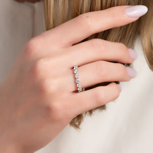 1ct Round Shared Prong Eternity
