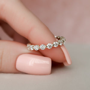 1ct Round Shared Prong Eternity