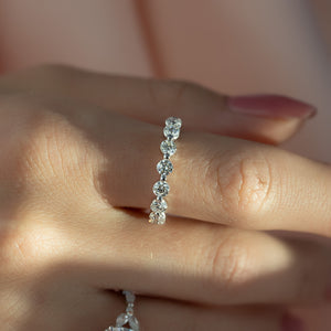1ct Round Shared Prong Eternity