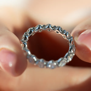 1ct Round Shared Prong Eternity