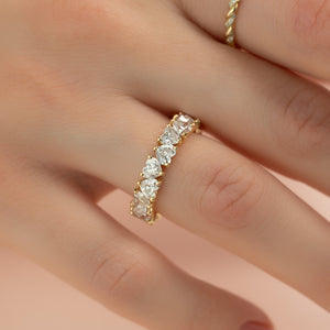 2.5ct Heart Eternity