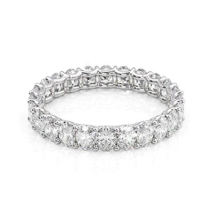 2.5ct Oval U Prong Eternity