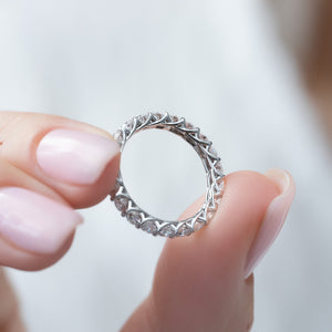 1.5ct Round Trellis Eternity