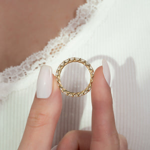1.5ct Round Trellis Eternity