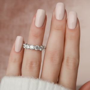 1.5ct Round Trellis Eternity