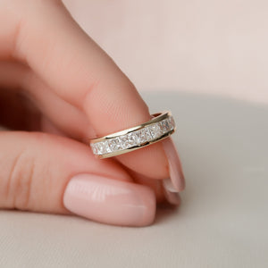 2.5ct Princess Channel Eternity