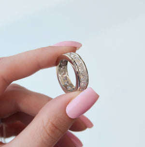 2.5ct Princess Channel Eternity