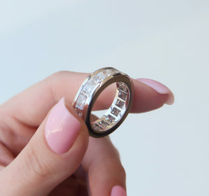 2.5ct Princess Channel Eternity