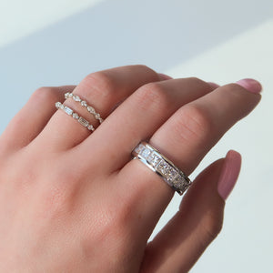 2.5ct Princess Channel Eternity