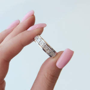 2.5ct Princess Channel Eternity