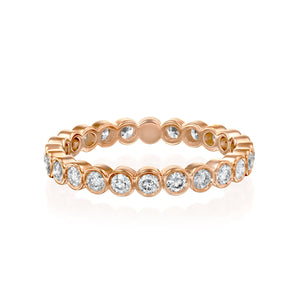 0.5ct Round Bezel Eternity