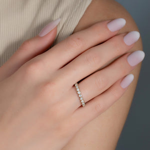 0.5ct Round Bezel Eternity
