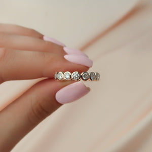 0.5ct Round Bezel Eternity