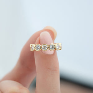 0.5ct Round Bezel Eternity