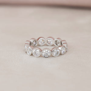 0.5ct Round Bezel Eternity