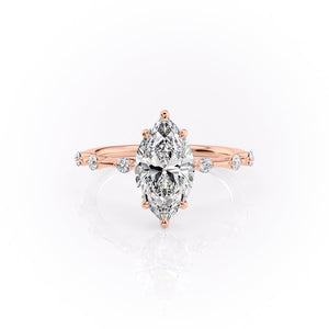 The Penelope Set With A 2.5 Carat Marquise Moissanite