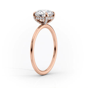The Crown Kamellie Set With A 1 Carat Emerald Lab Diamond
