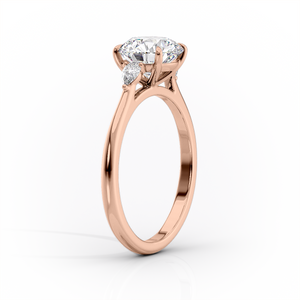 The Pears Liv Set With A 2 Carat Marquise Lab Diamond