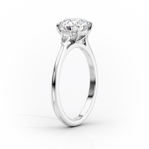 The Pears Liv Set With A 1 Carat Marquise Lab Diamond