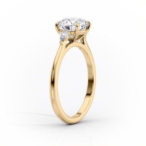 The Pears Liv Set With A 2 Carat Marquise Lab Diamond