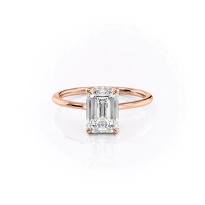 The Maia Set With A 1 Carat Emerald Lab Diamond