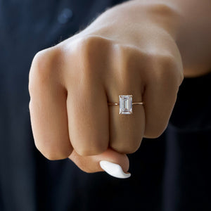 The Maia Set With A 1.5 Carat Emerald Lab Diamond