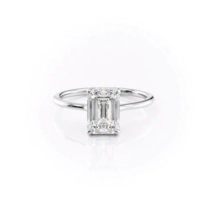 The Maia Set With A 1 Carat Emerald Lab Diamond