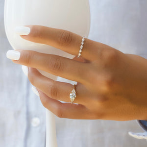 The Scarlett Set With A 1 Carat Round Lab Diamond