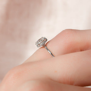 The Eve Set With A 3 Carat Oval Lab Diamond