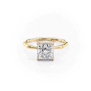The Eve Set With A Princess Moissanite
