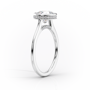 The Charlotte Set With A Marquise Moissanite