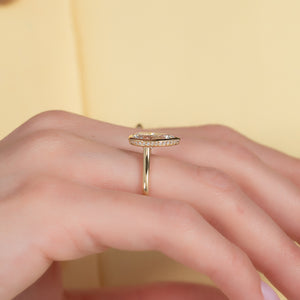 The Charlotte Set With A 3 Carat Pear Lab Diamond