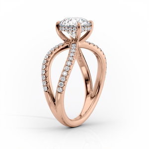 The Zoey Set With A 2.5 Carat Marquise Lab Diamond