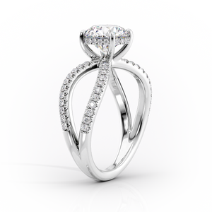 The Zoey Set With A 1.5 Carat Marquise Lab Diamond