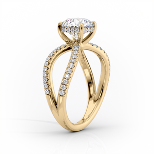 The Zoey Set With A 2 Carat Marquise Lab Diamond