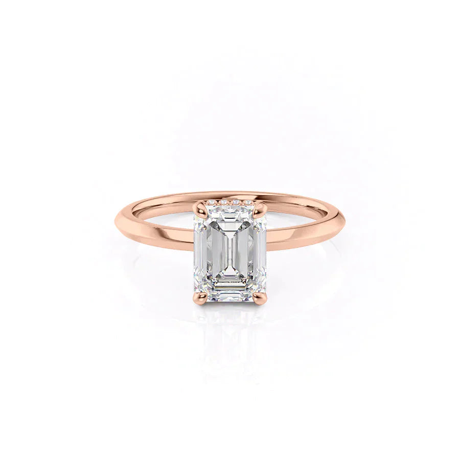 The Razor Kamellie Set With A 1 Carat Emerald Lab Diamond